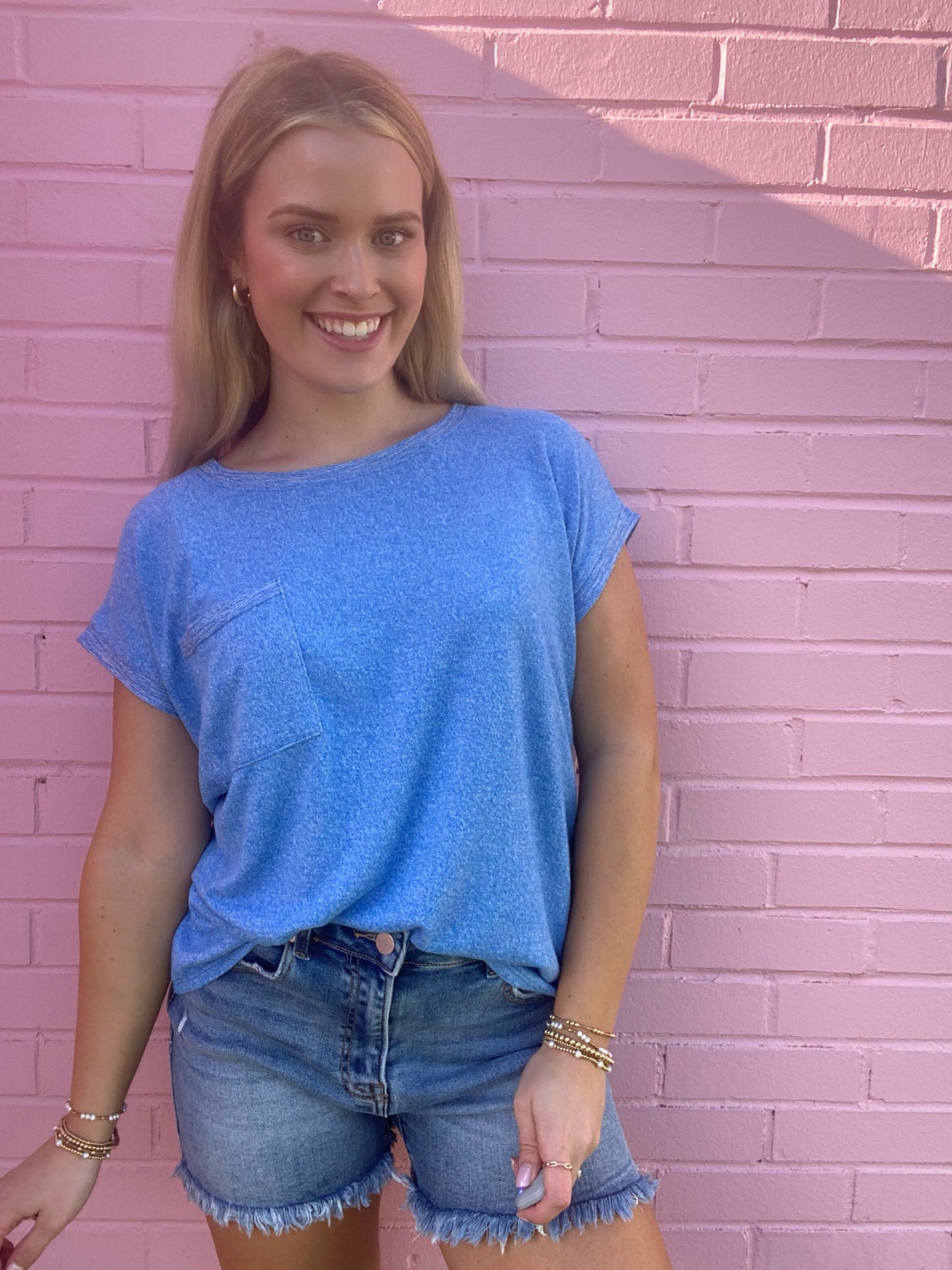 SOFT TEE W/ POCKET