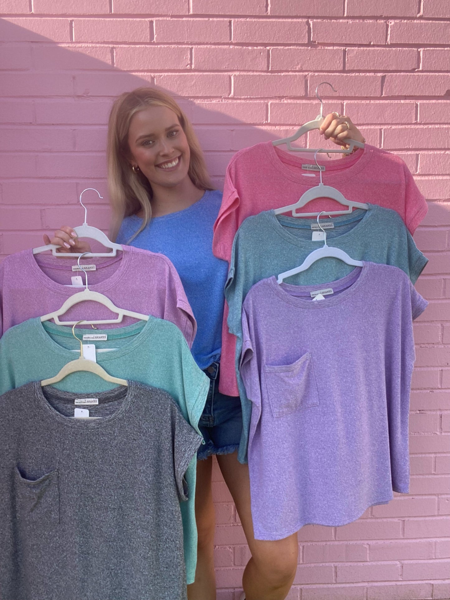 SOFT TEE W/ POCKET