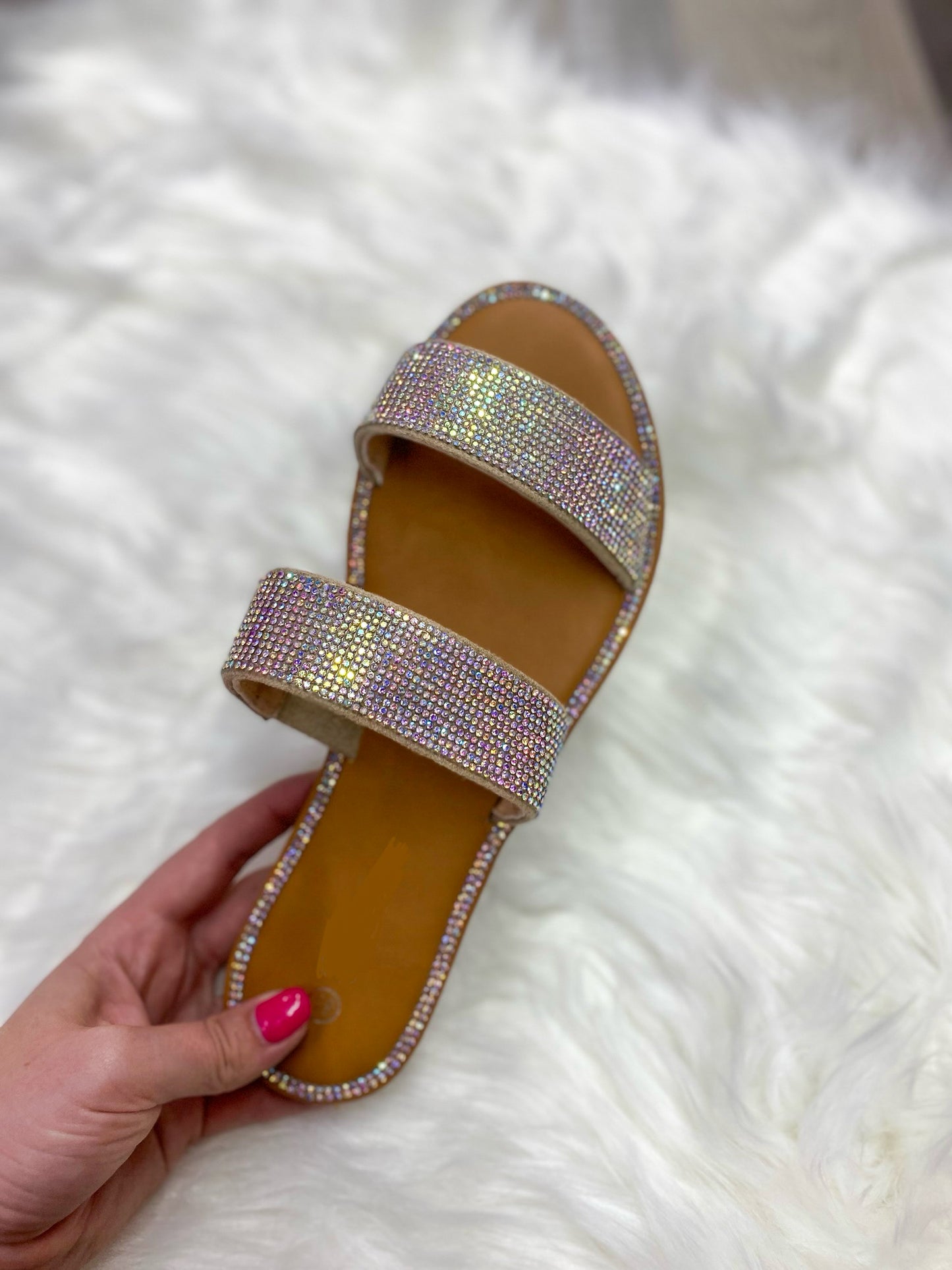 Rhinestone Sandal