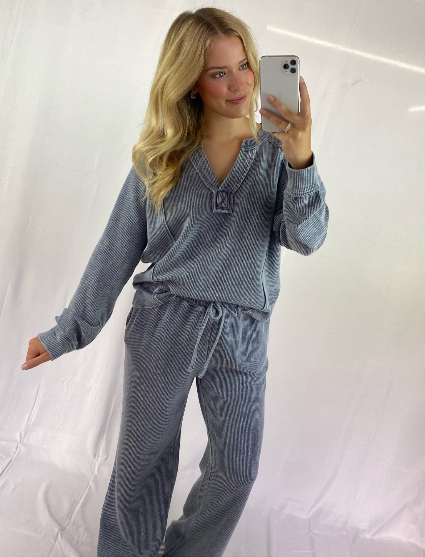 Washed Drawstring Set