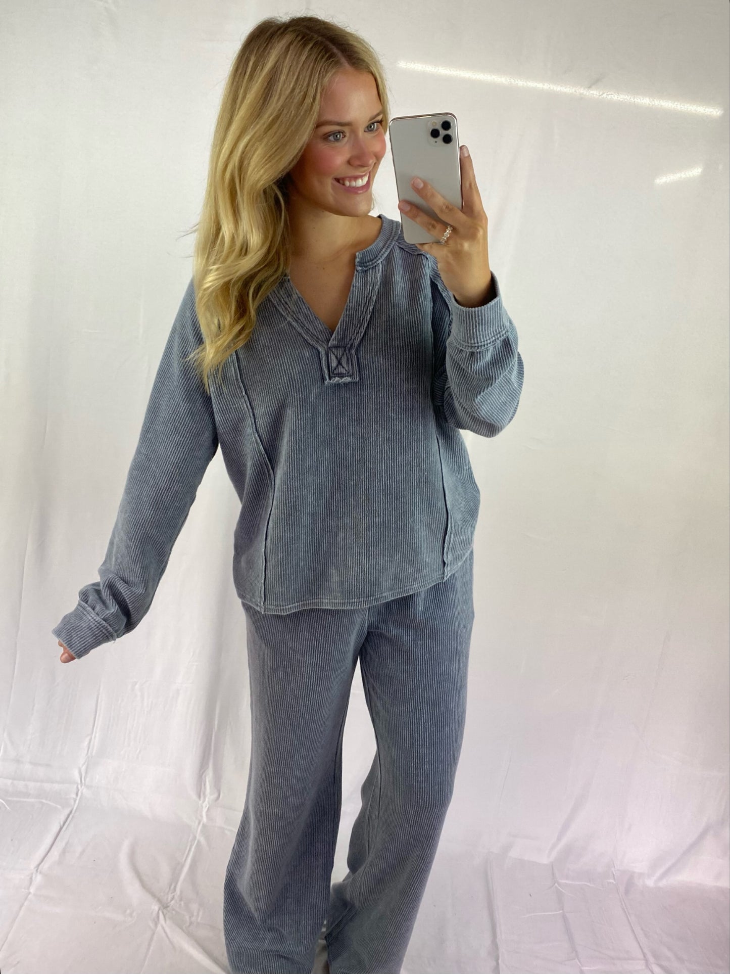 Washed Drawstring Set