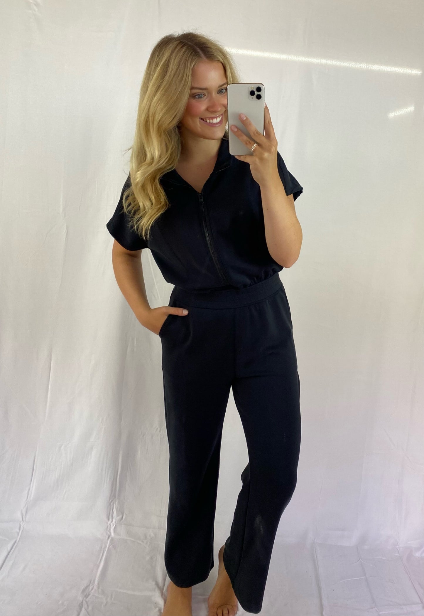 Flex and Zip Jumpsuit