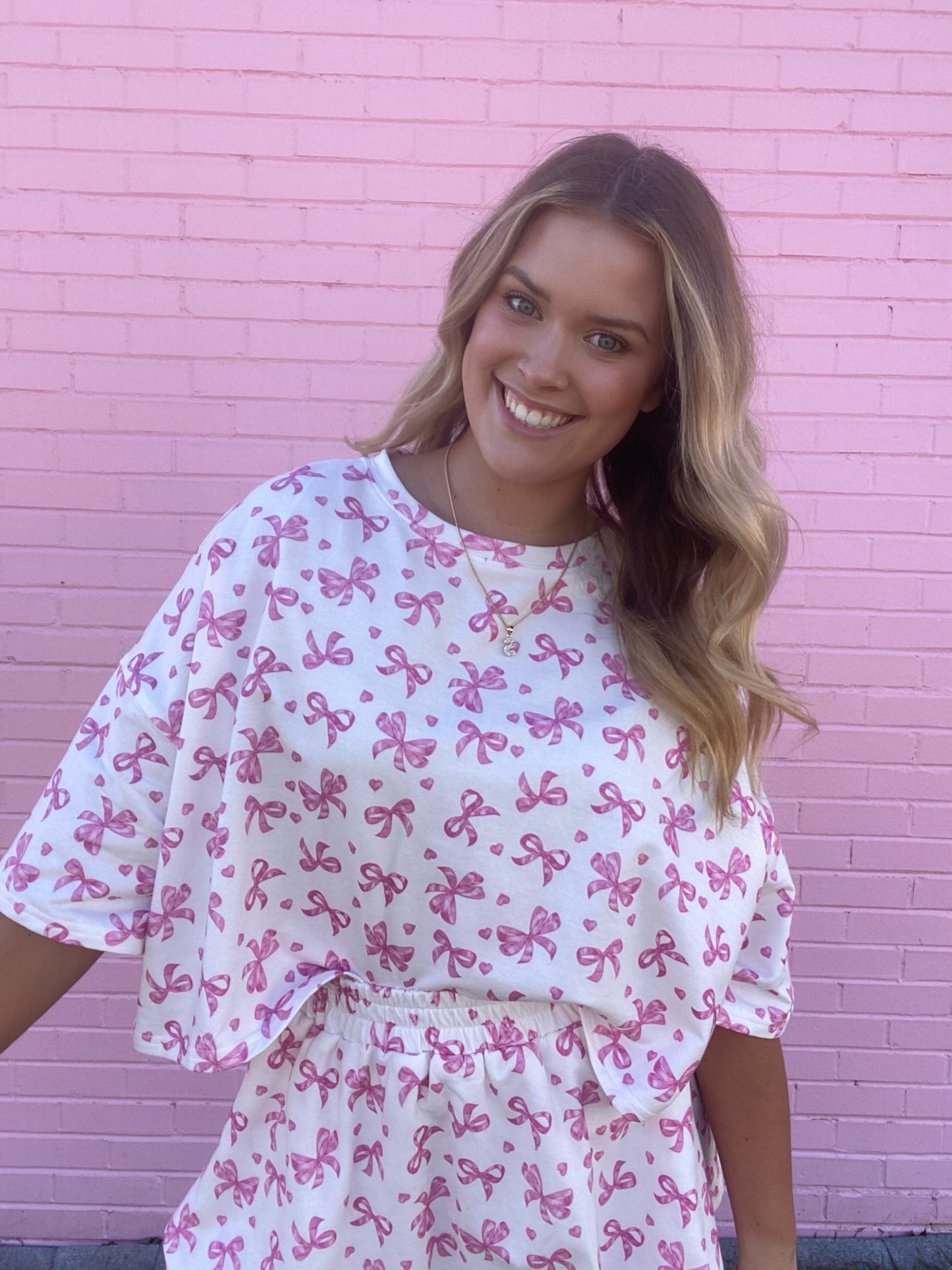 Cotton Terry Bow Set