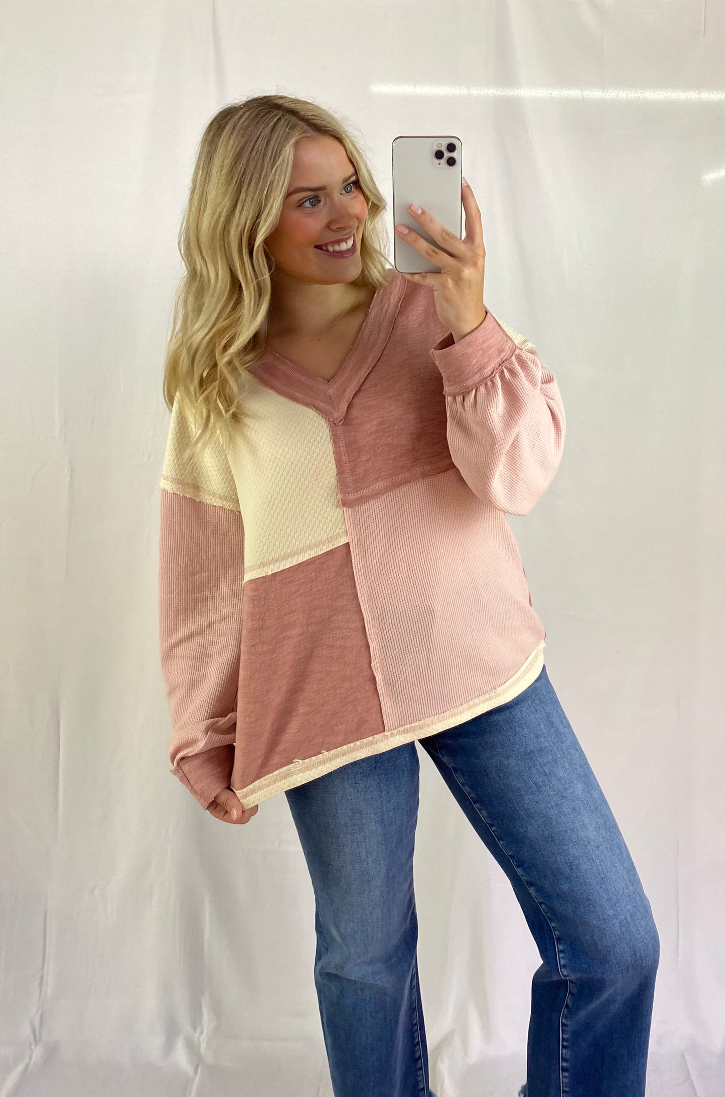 Color Block Long Sleeve