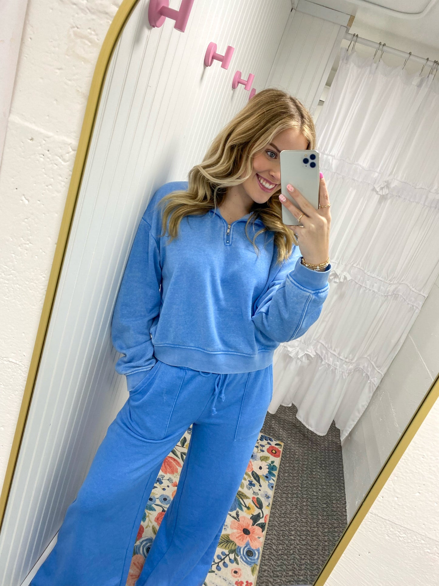 Blue Fleece Set
