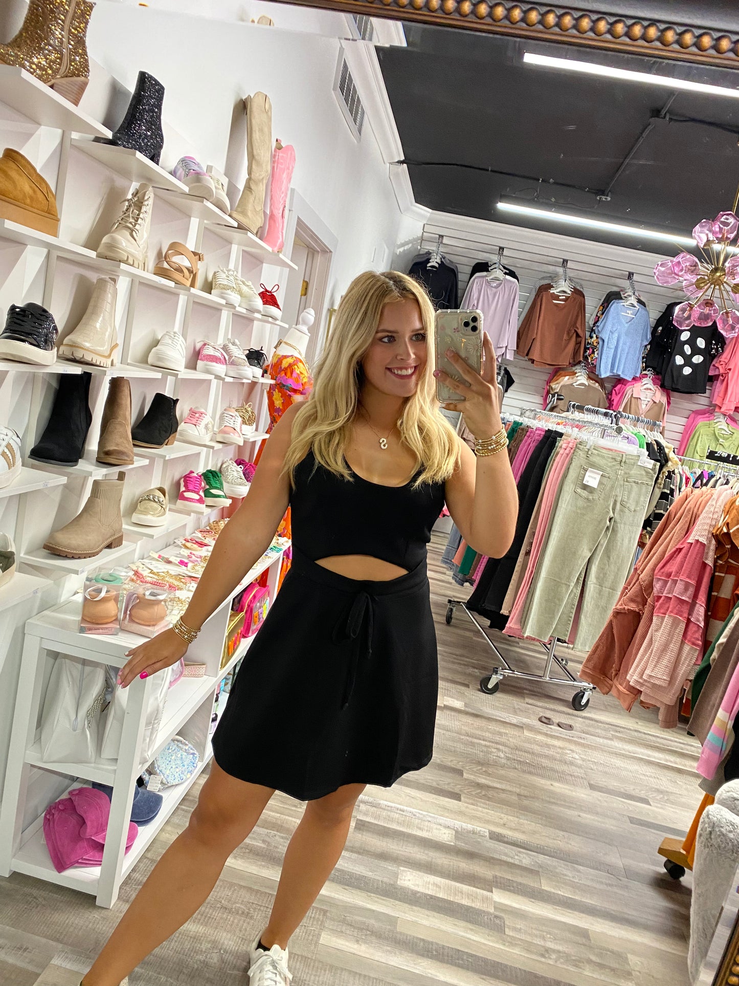 Athletic Dress w/ Cut Out