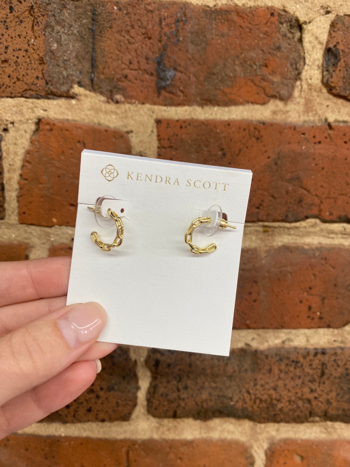 Kendra Scott Paper Clip Hoop Earrings