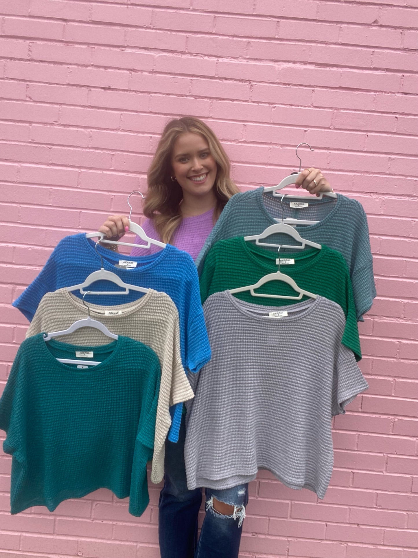 Short Sleeve Knit Top
