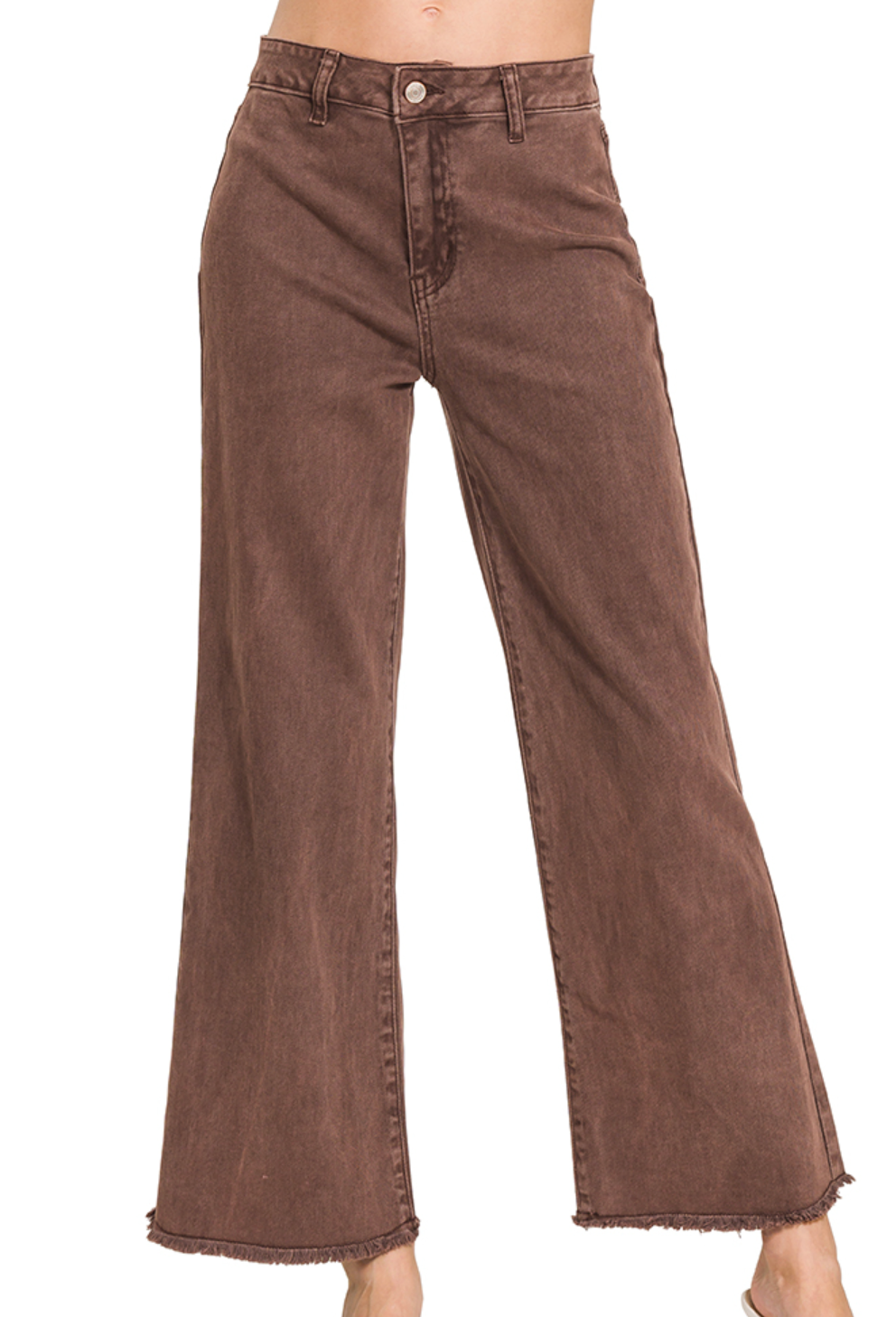 No-Distressed Color Denim