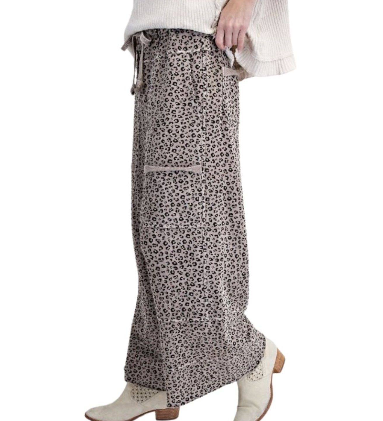 Animal Print Longe Pants