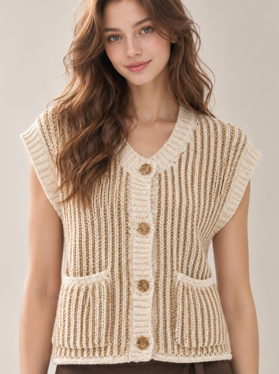 Knit Sweater Vest