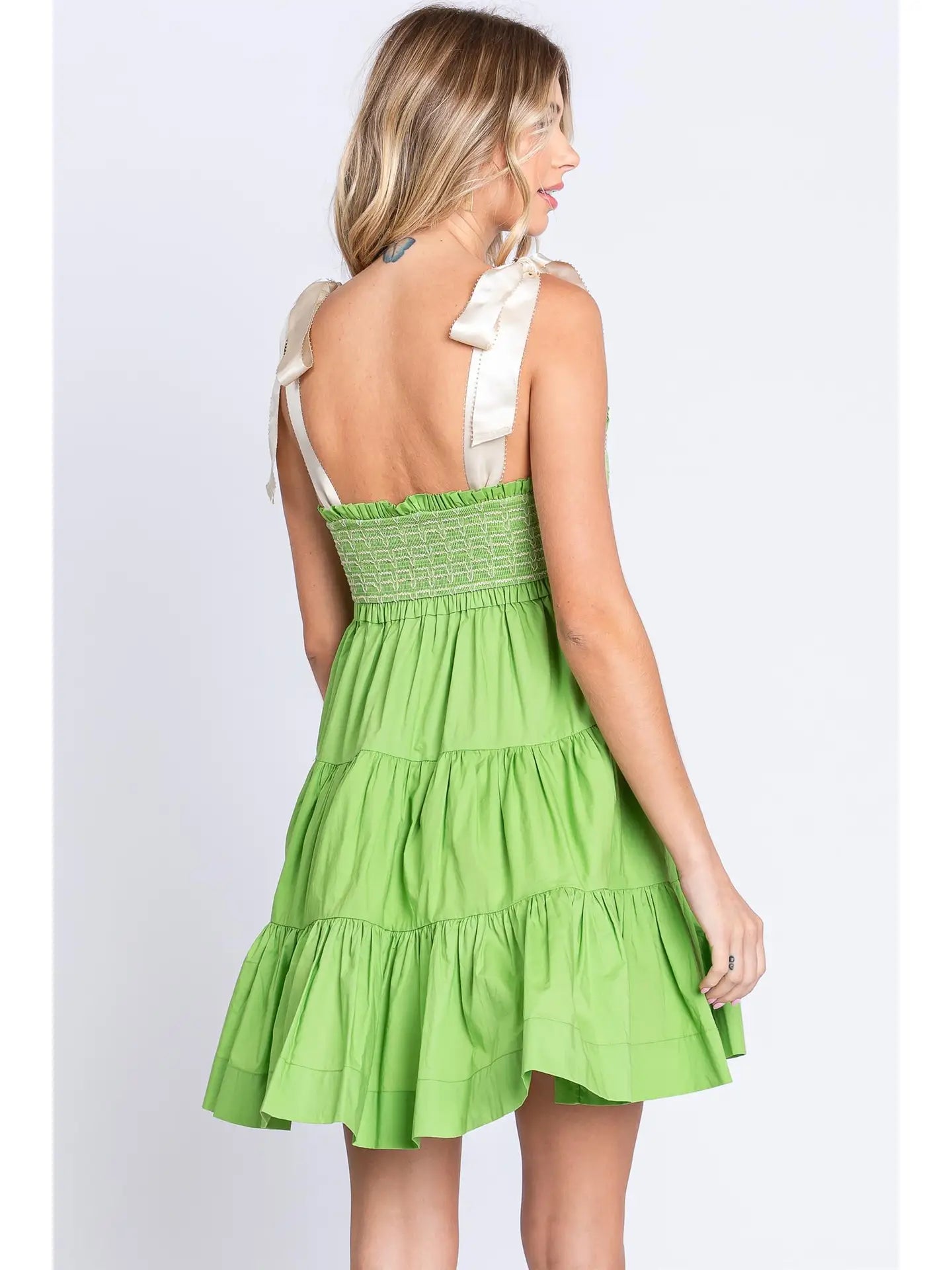 Sweetheart Babydoll Mini Dress