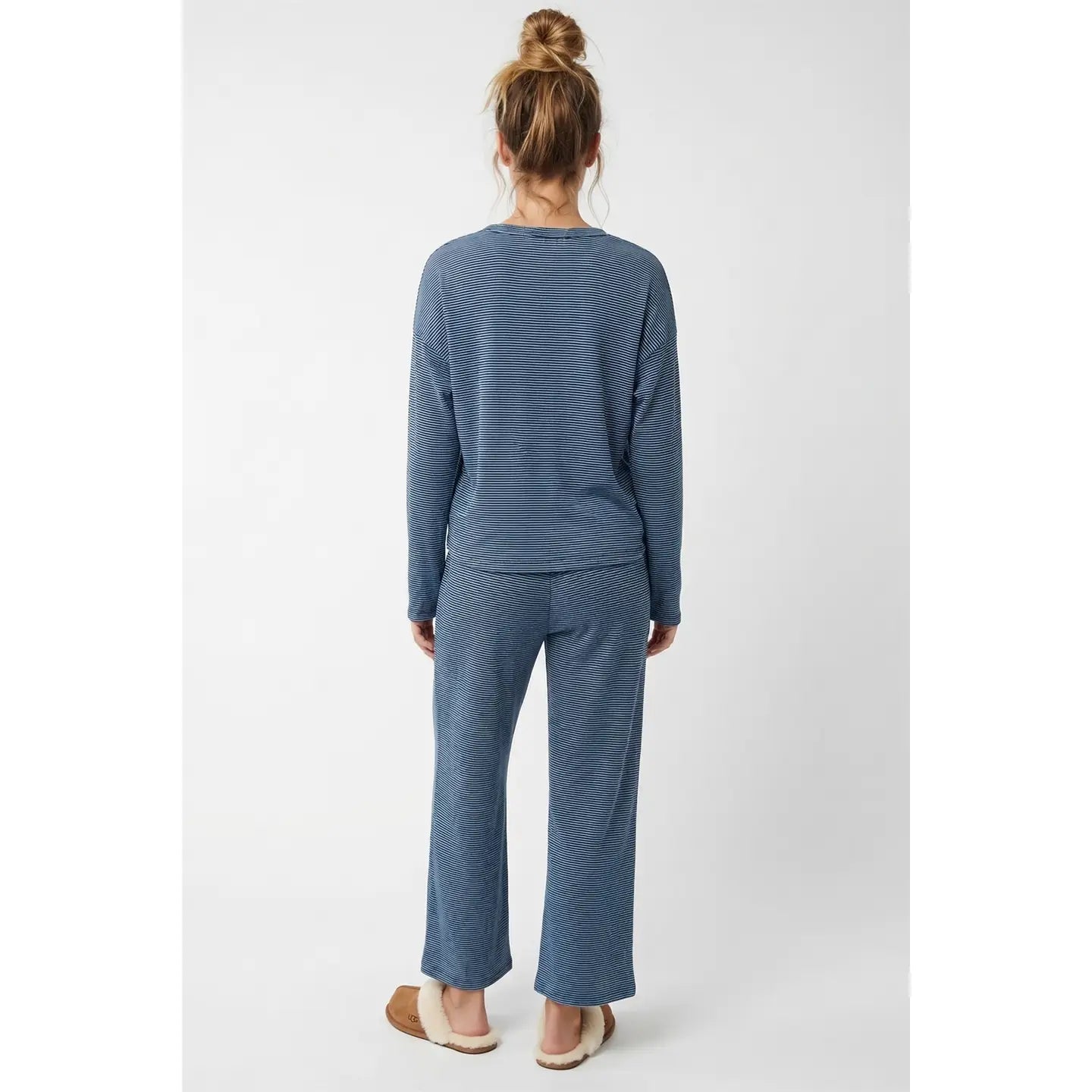Striped Fleece Set