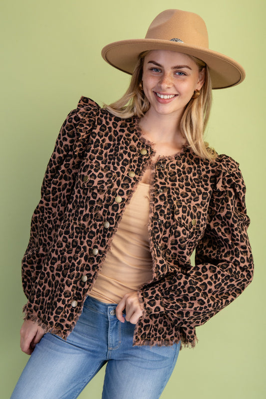Leopard Print Shacket