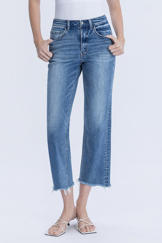 HIGH RISE CROP STRAIGHT