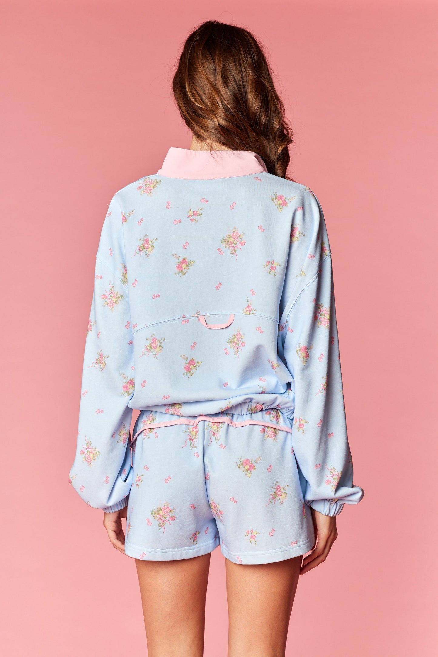 Floral Snap Button Lounge Set