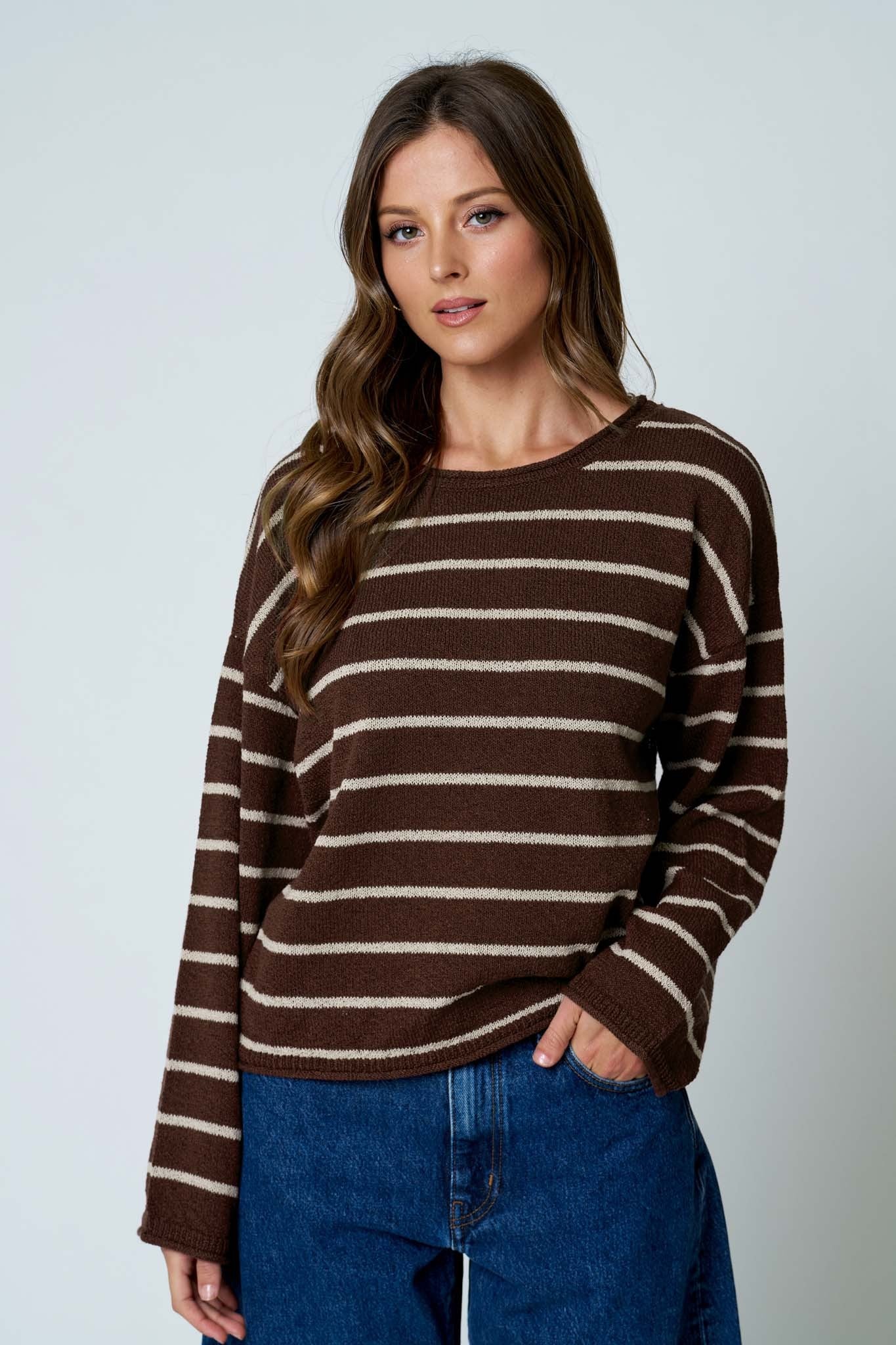 Fresh Start Stripe Top