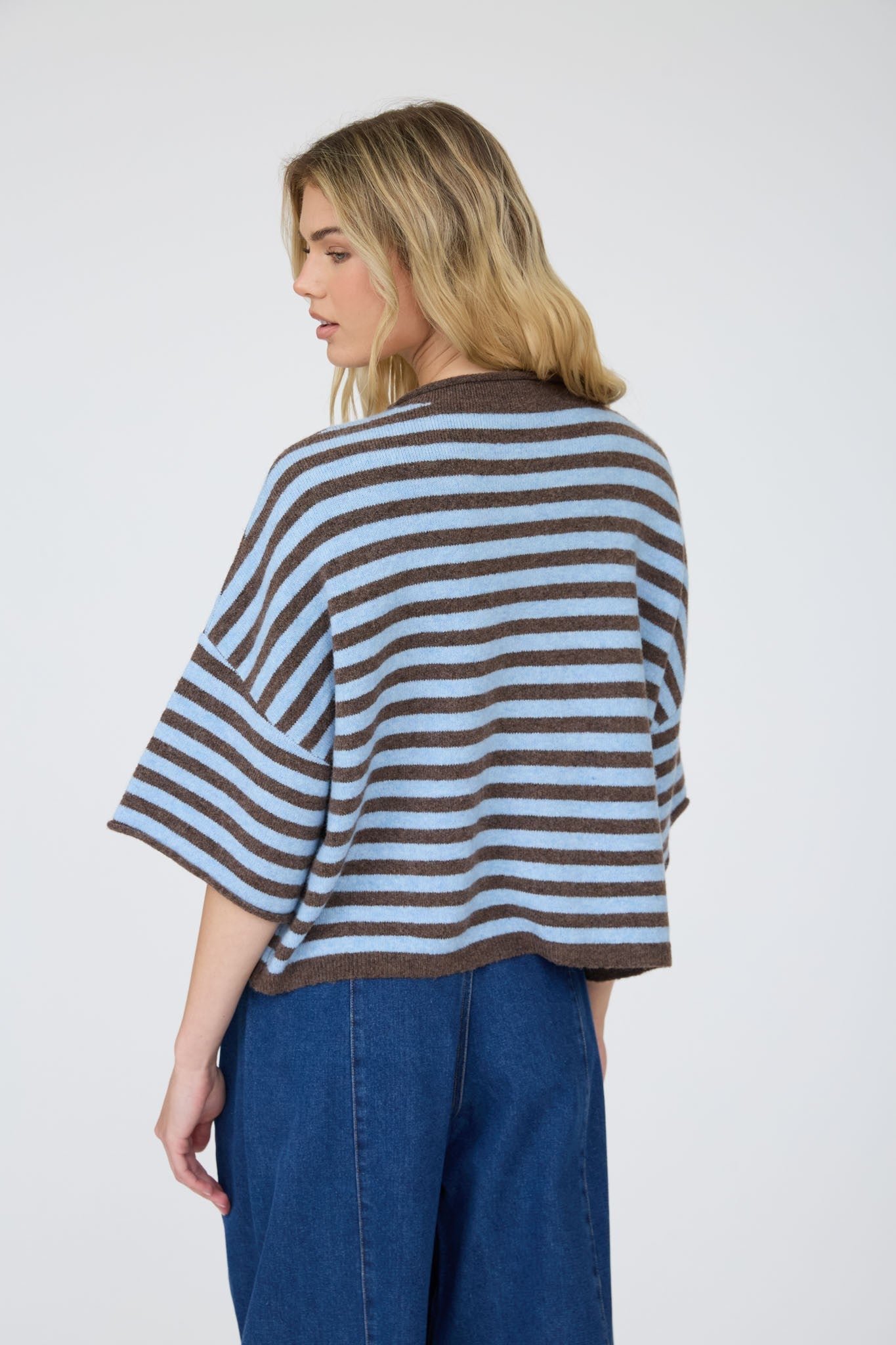 On Repeat Stripe Cardigan Top