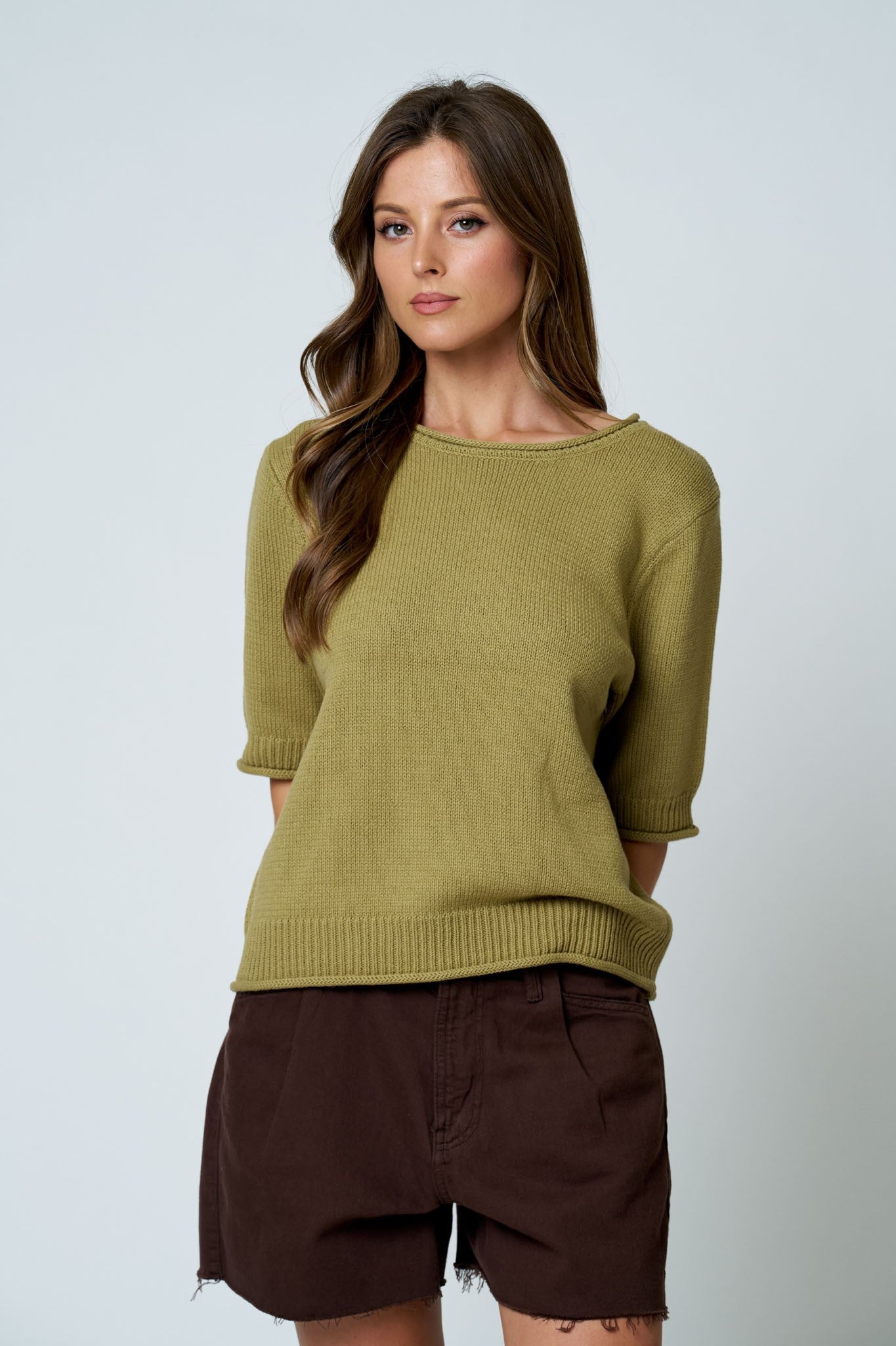Falling Leaves Knit Top