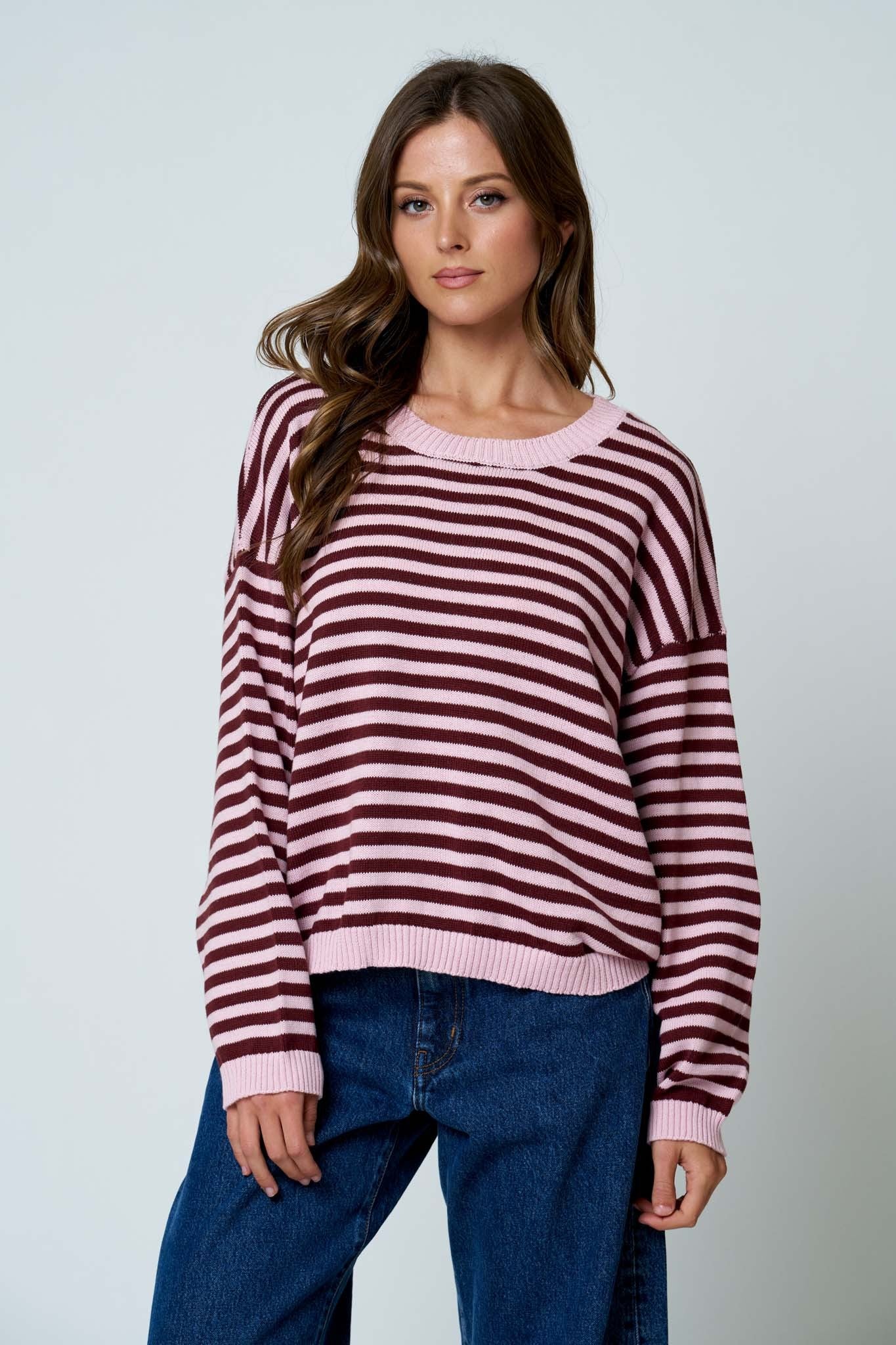 Leaves & Lattes Knit Sweater