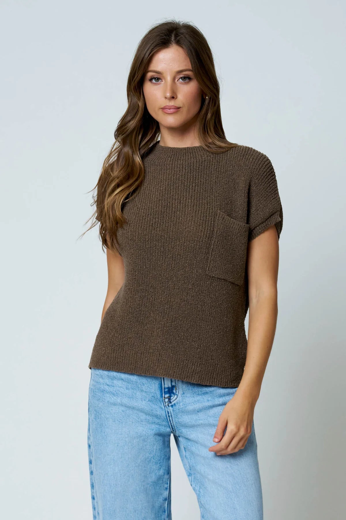 SALLY SHORT SLEEVE SWEATER
