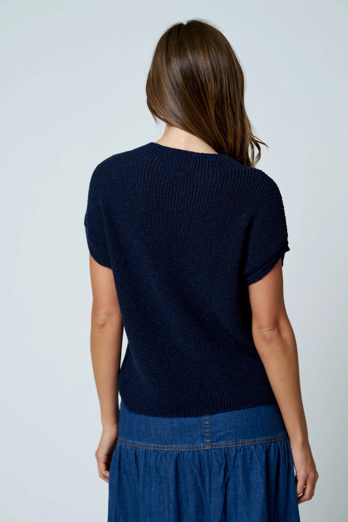 SALLY SHORT SLEEVE SWEATER