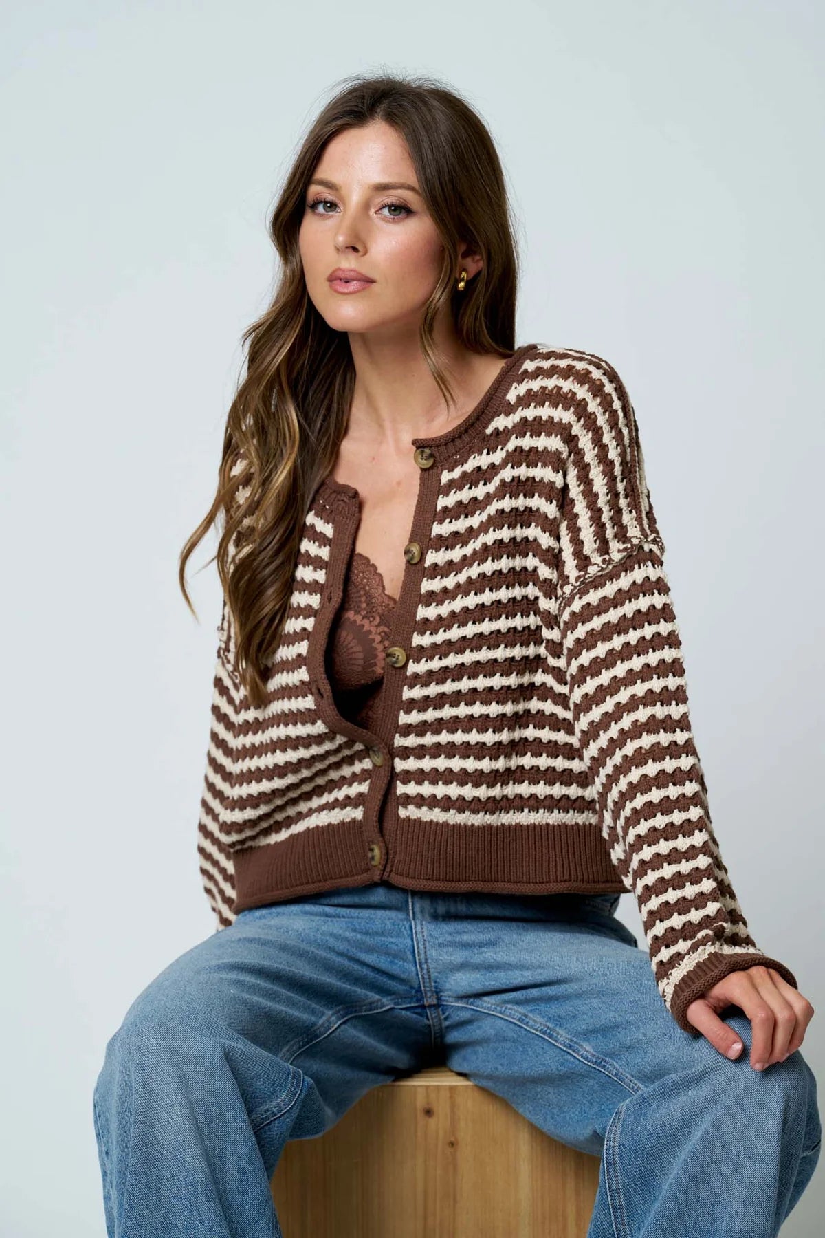 BAILEY BUTTON DOWN CARDIGAN