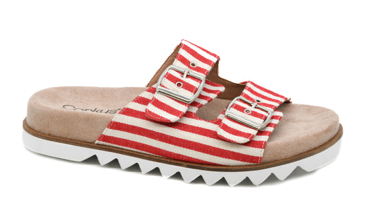 Red Natural Stripe