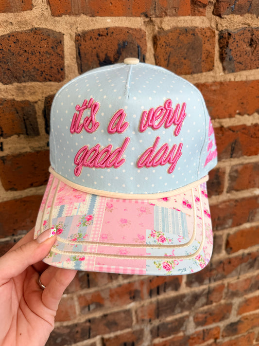 It's a very good day hat
