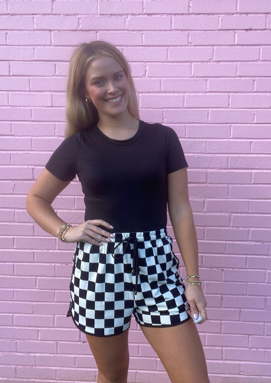 Checkered Shorts