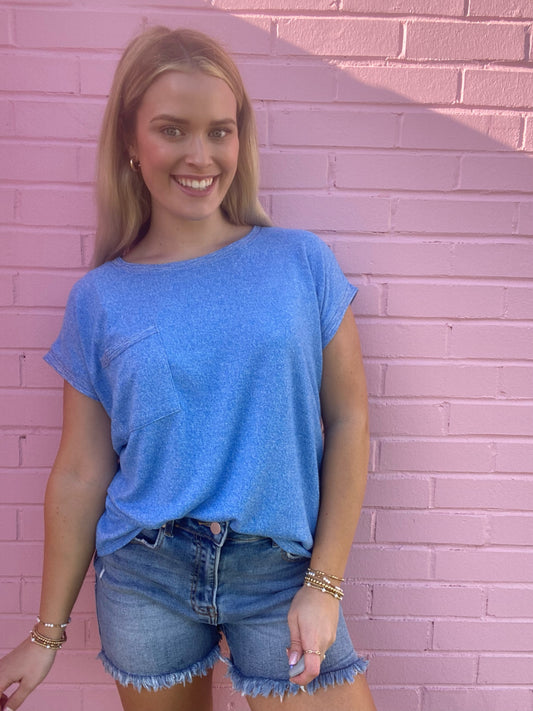SOFT TEE W/ POCKET