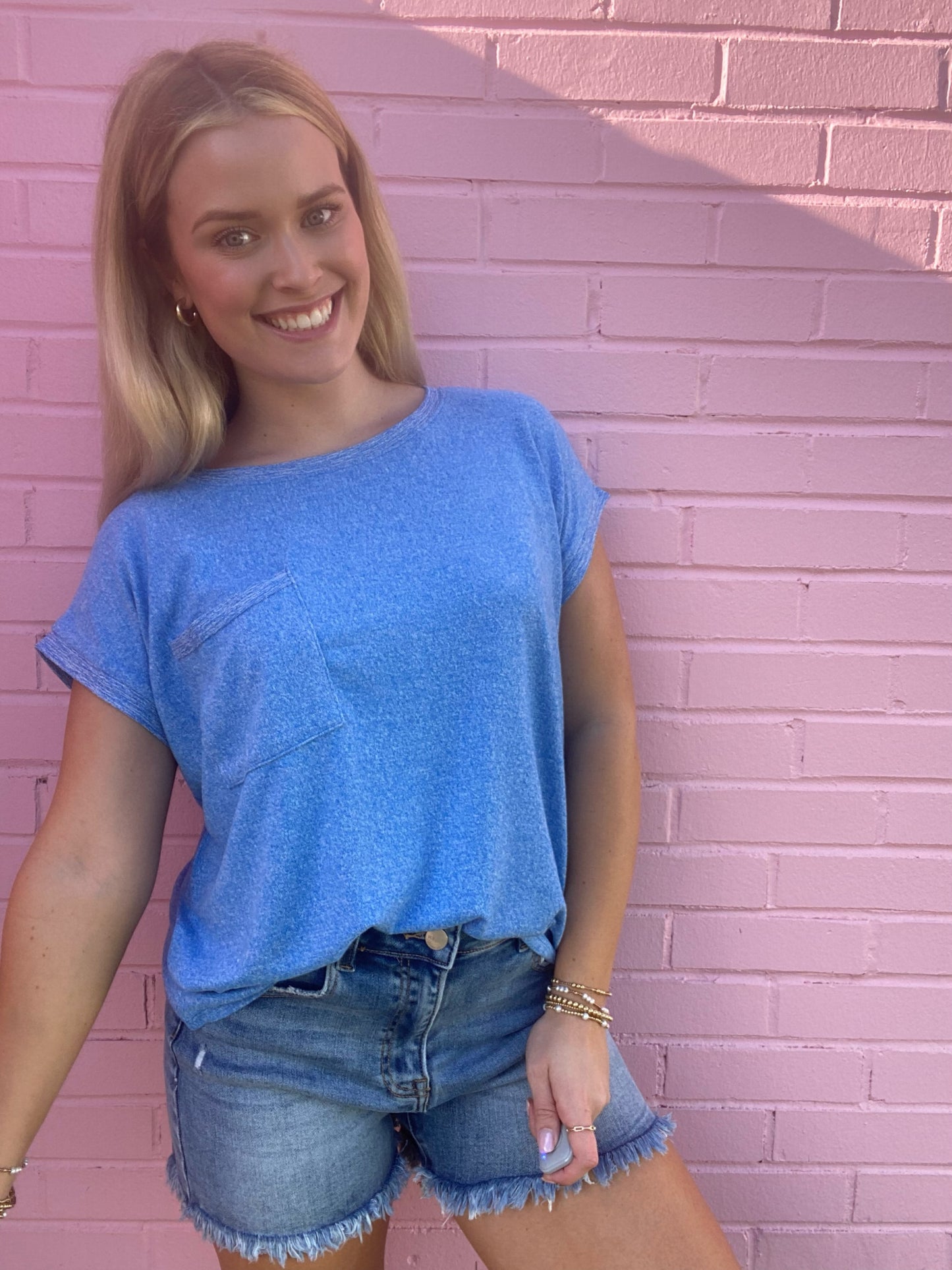SOFT TEE W/ POCKET