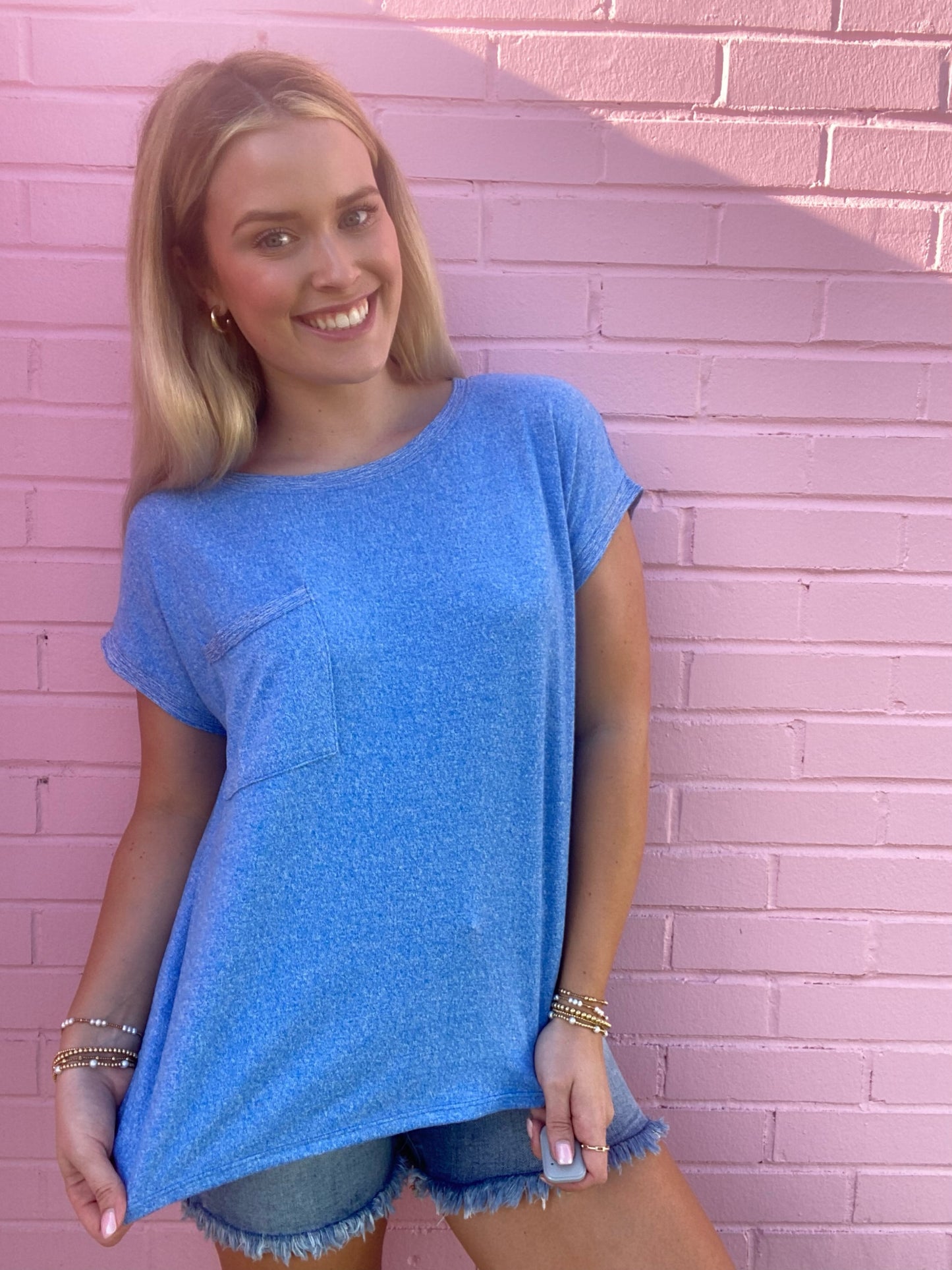 SOFT TEE W/ POCKET