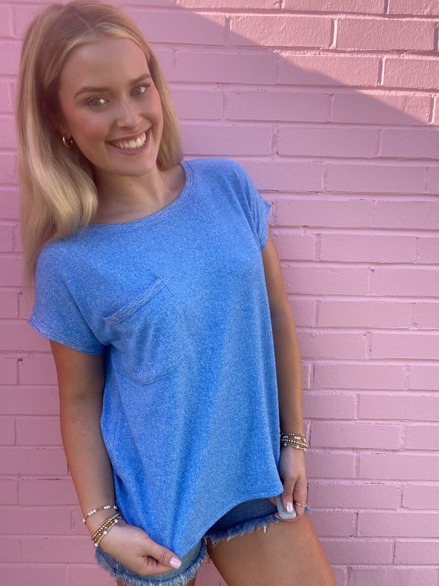 SOFT TEE W/ POCKET