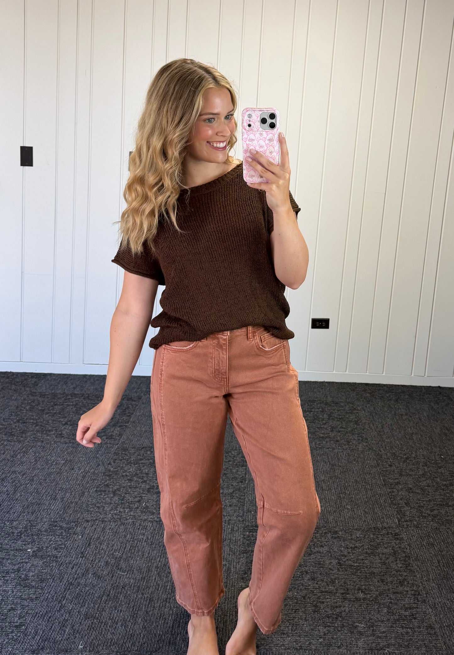 Autumn Barrel Jean