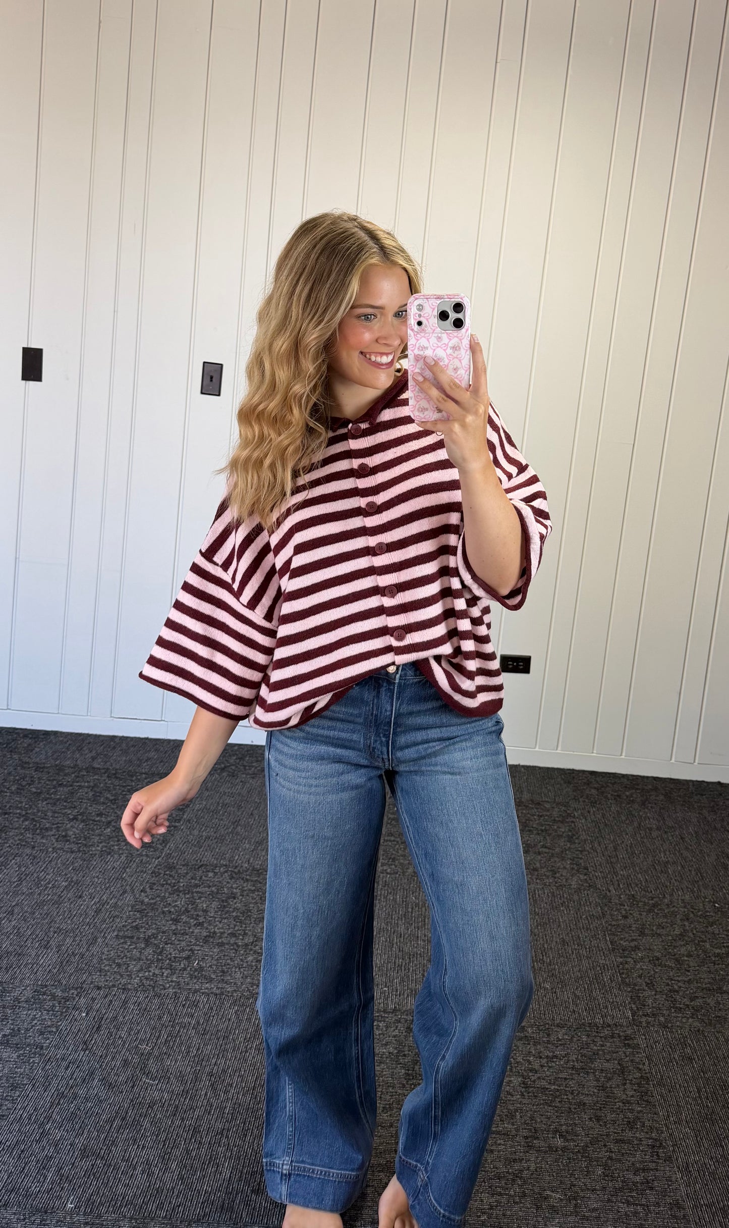 Cloudy Day Wide Leg Denim