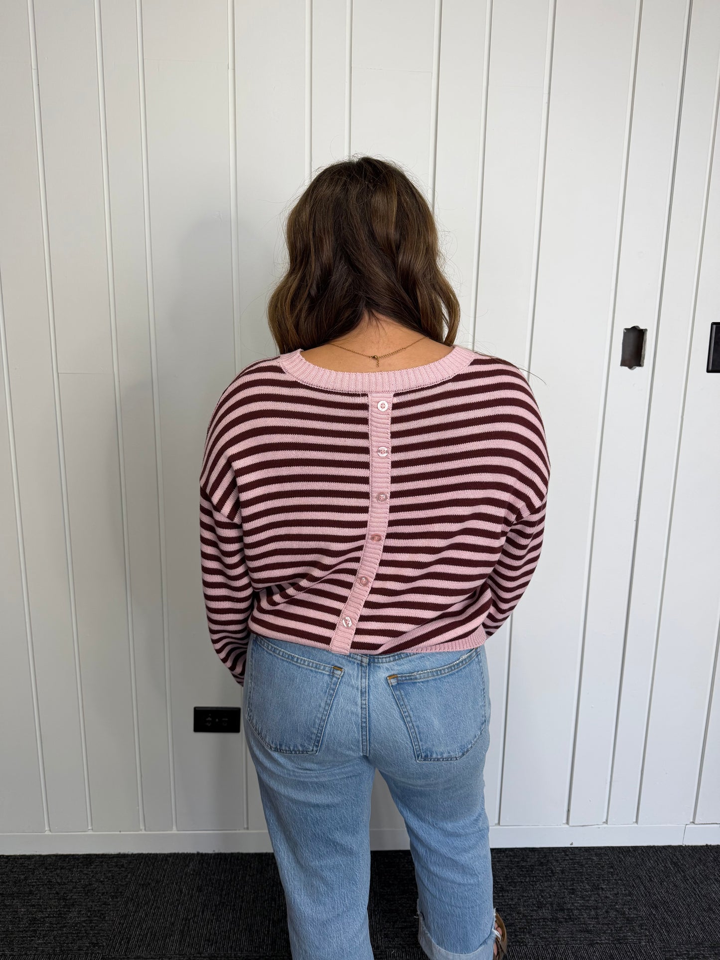 Leaves & Lattes Knit Sweater