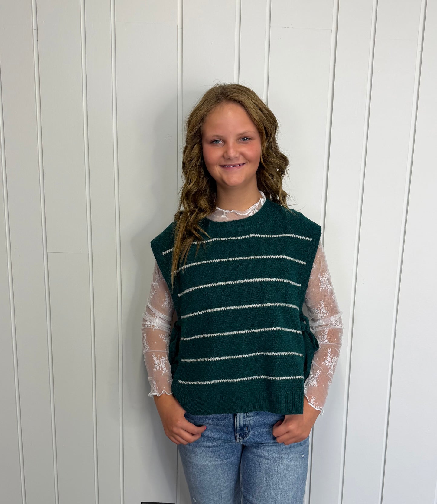 Lace Long Sleeve Layering Top