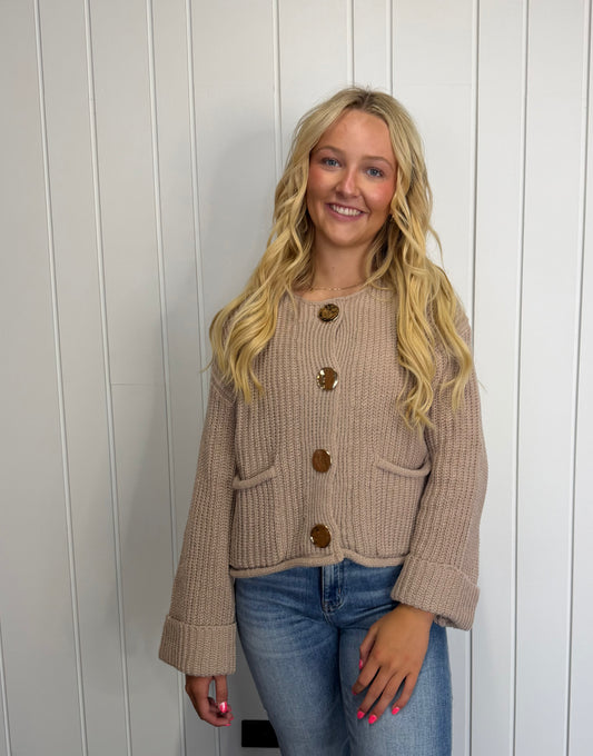Brown Sugar Babe Sweater