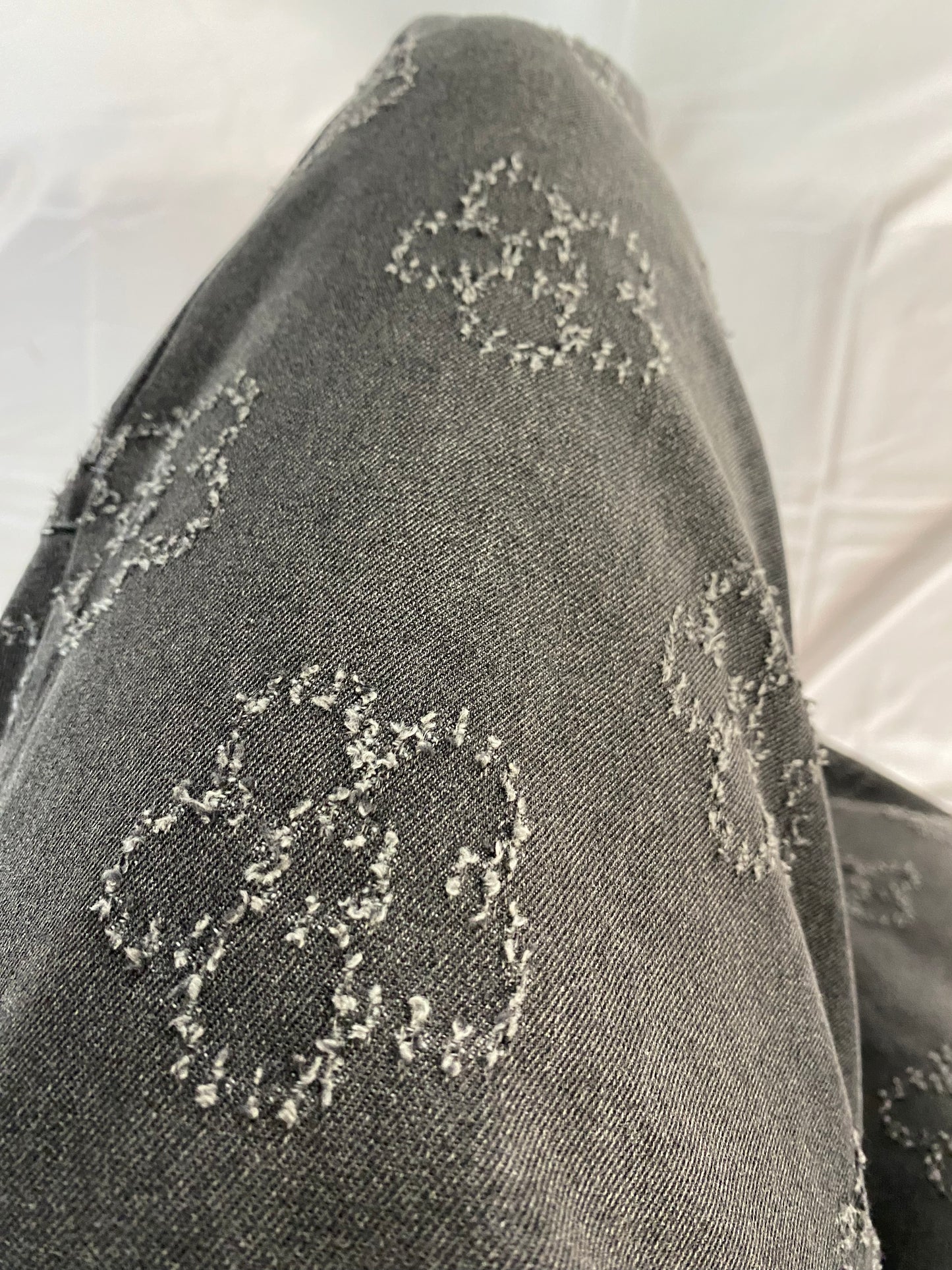 Flower Pattern Jeans