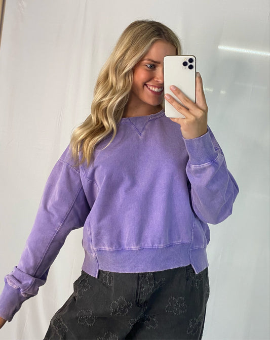 OG Purple Crewneck