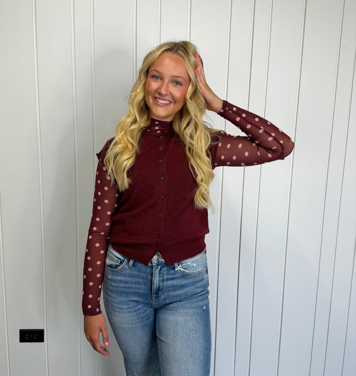 Weekend in Blue Top