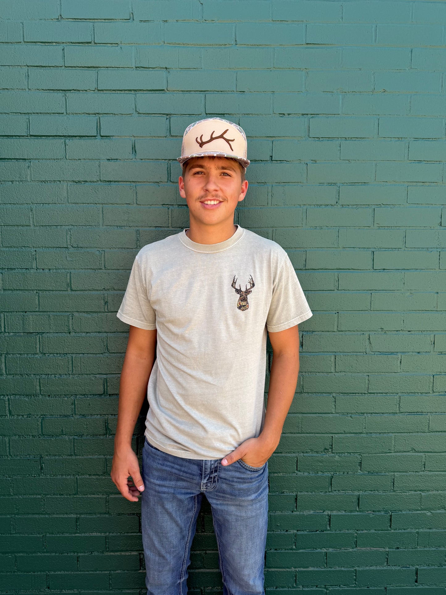 Camo Deer Tee