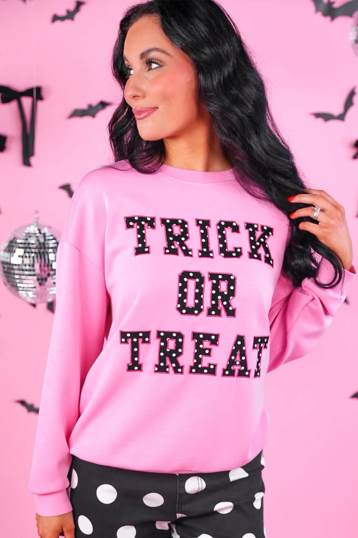 Trick or Treat Polka Dot