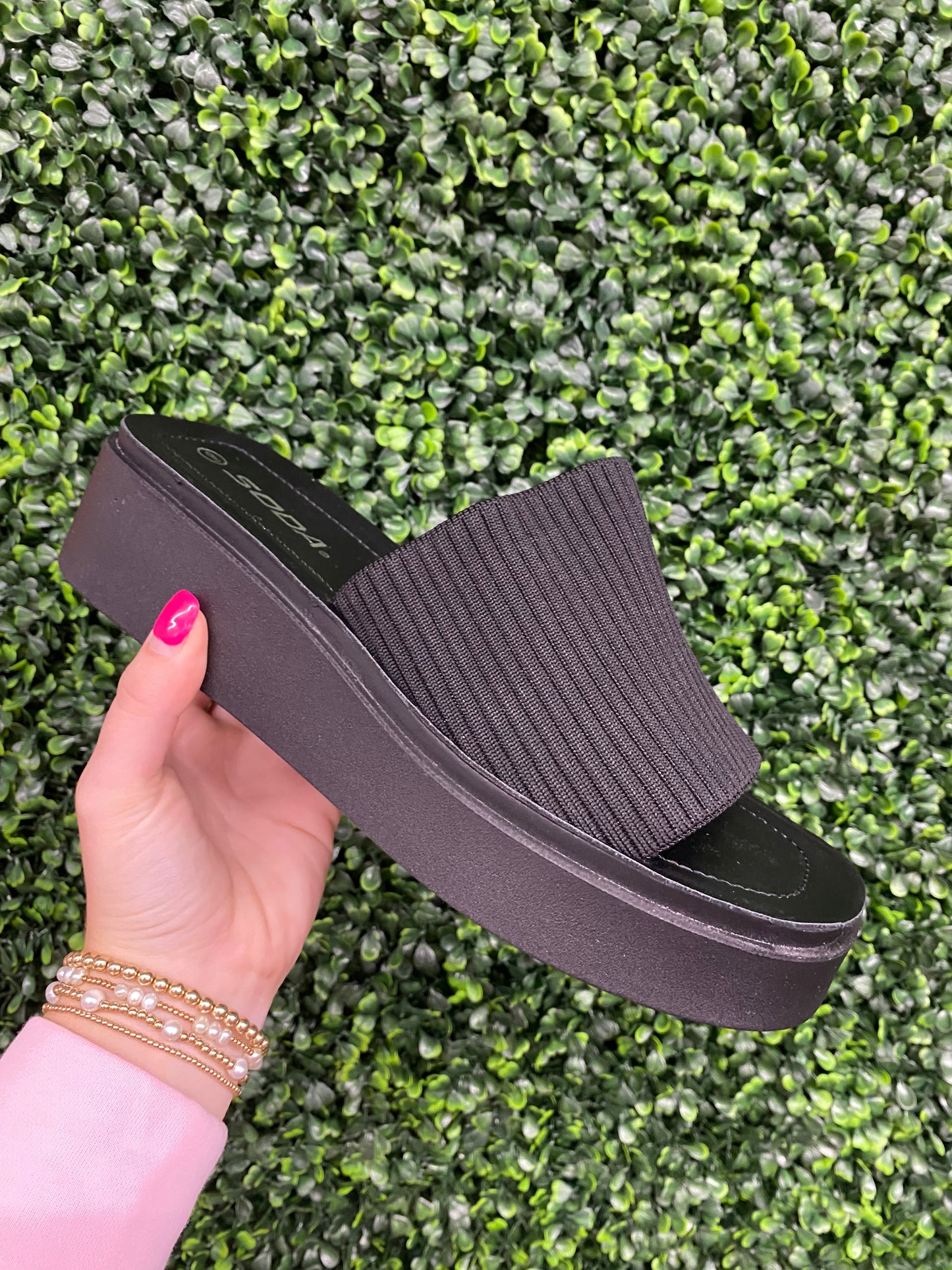 Farley Black Slip On