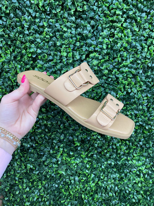 Ennie Nude Sandals