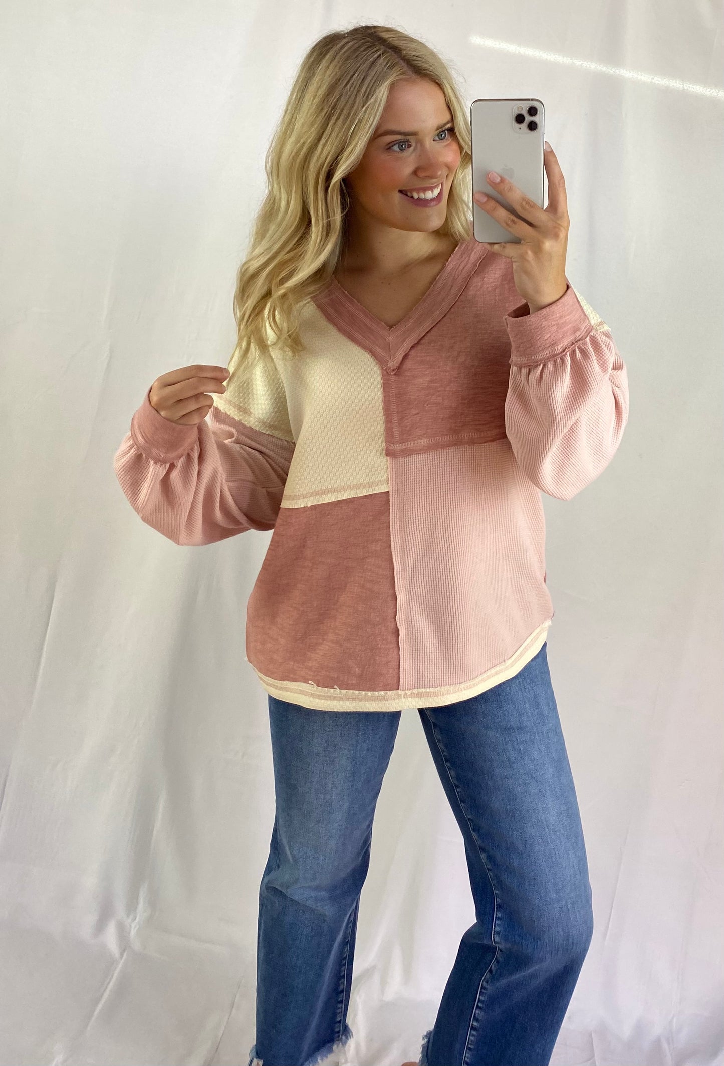 Color Block Long Sleeve