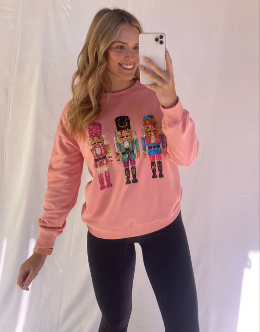 Pink  Nutcracker Sweatshirt