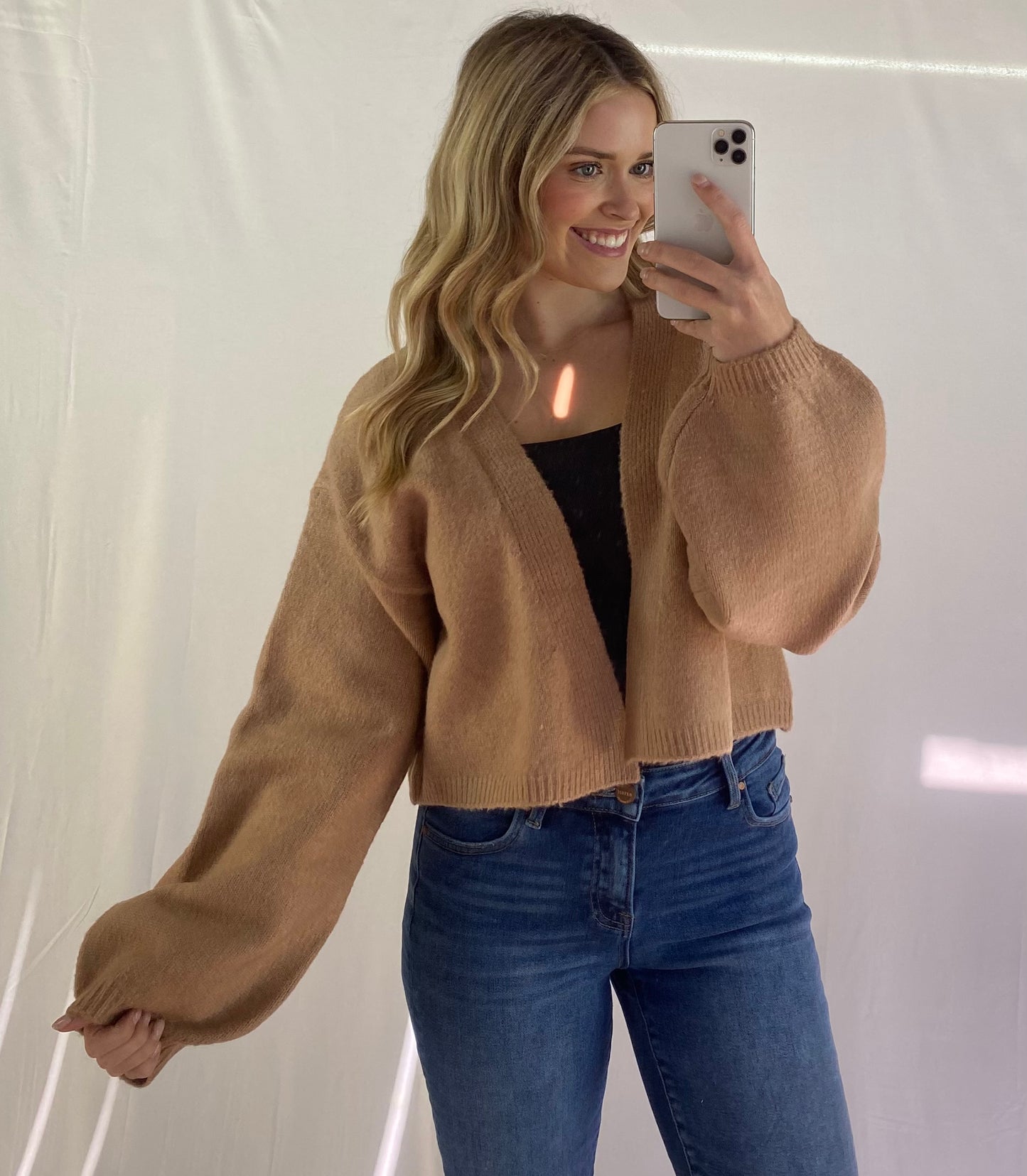 Open Front Cardigan Sweater