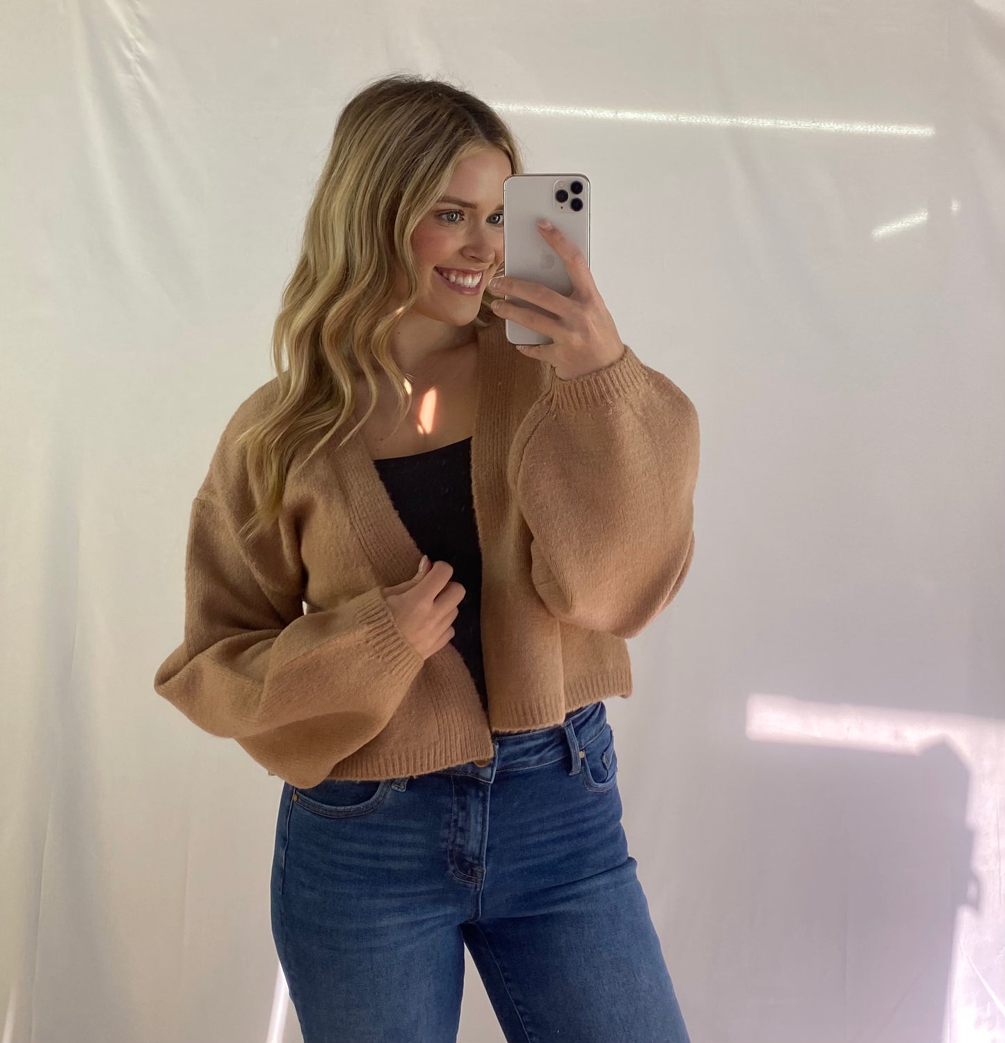 Open Front Cardigan Sweater